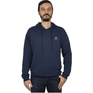 Basic Hoodie Lacivert Erkek Sweatshirt M-SN73 101350271