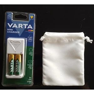 57656 Mini Charger Aa 2 x 2100 mah Pil ve Saklama Çantası
