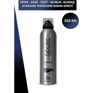 Fabcare Spor Deri Kumaş Süet ve Nubuk Ayakkabı Temizleme ve Bakım Spreyi 250 ml