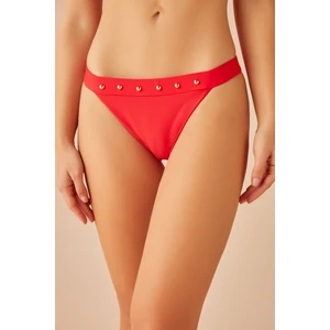 Boncuk Detaylı Bikini Alt