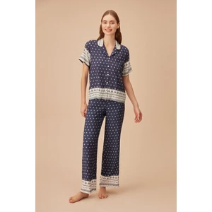 Oryantel Maskülen Pijama Takımı