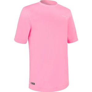 OLAIAN Çocuk UV Korumalı Kısa Kollu Sörf Tişörtü - Pembe - 100