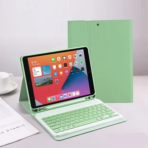 Ipad Pro 4.nesil 11" Inç (M2 Çipli) 2022 Uyumlu Bluetooth Türkçe Q Klavyeli Kılıfı (Tablet Değildir)