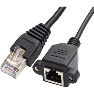 30CM Panel Tipi Montaj RJ45 Erkek To RJ45 Dişi Uzatma Lan Kablosu