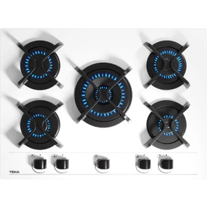 - Gbc 75030 Kbc Wh - Ankastre Exactflame Teknolojili Kristal Wok Gözlü Cam Gazlı Ocak - Döküm Izgara - Beyaz - 70 cm - 112580053