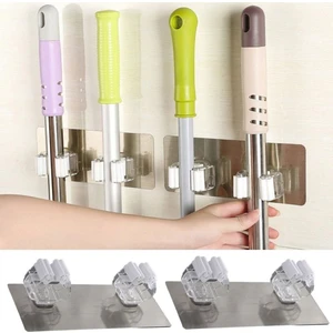 Yapışkanlı Fırça Paspas Mop Fırça Sabitleyici Ergonomik Alet