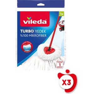 Turbo Easywring & Clean Mikrofiber Yedek Paspas 3 Paket