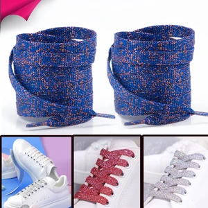 Airyfoot Lacivert 120 cm Simli Yassı Bağcık, Bot, Spor, Converse, Günlük Ayakkabı Bağcığı