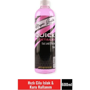 Magic Luster Detailing Quick Detailer 600 ml (Hızlı Cila Islak & Kuru Kullanım)