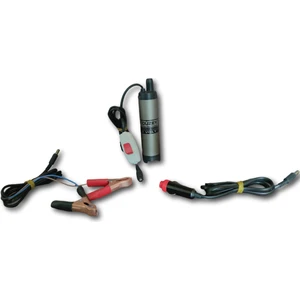 12 Volt Mini (Küçük) Çakmaklık ve Akü Maşalı Dalgıç Mazot Aktarma (Sıvı Transfer) Pompası (Su,süt,yağ)
