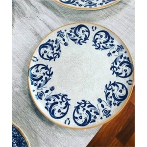 Bonna Porselen Viento Serisi 27 Cm Servis Tabak 6'Lı S-Mt-Vıegrm27dz