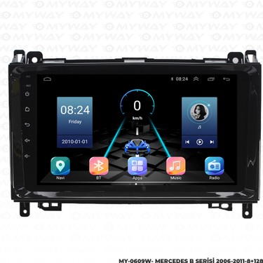BM/BN アクセラ 社外 10.25インチ Android ヘッドユニット Myway Mercedes B Serisi B150-B180-B200 Android Multimedya Fiyatı