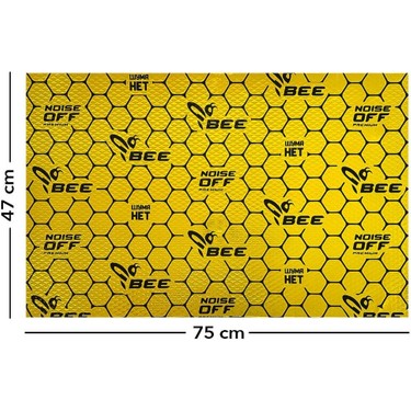 Noise Off Bee Premium Araç Izolasyonu (5 Adet) Fiyatı