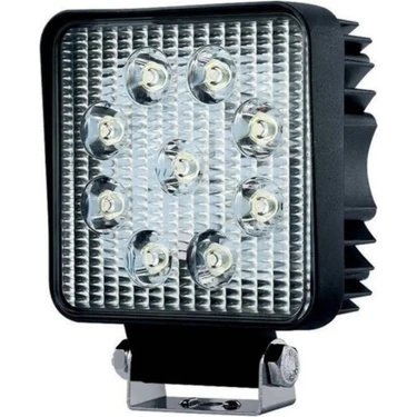 Hubstein 26W Kare 9 Ledli Sis Farı Off Road Çalışma Tekne