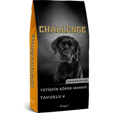 Challenge Tavuklu Yetişkin Köpek Maması 15 kg 1 Yaş ve Üzeri Köpekler İçin Besleyici