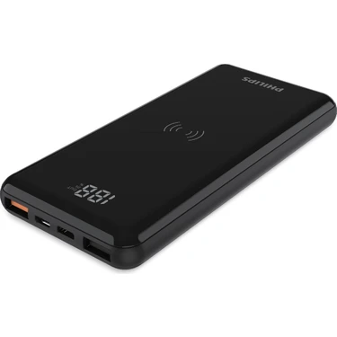 Philips DLP9520C/00 10,000MAH Powerbank Pd, Qc, 15 W  Kablosuz Hızlı Şarj