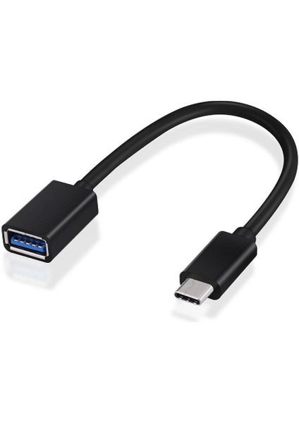 Type-C To USB 3.0 (Yüksek Hızlı 10GBPS) Veri Aktarımı Otg Çevirici Dönüştürücü Adaptör