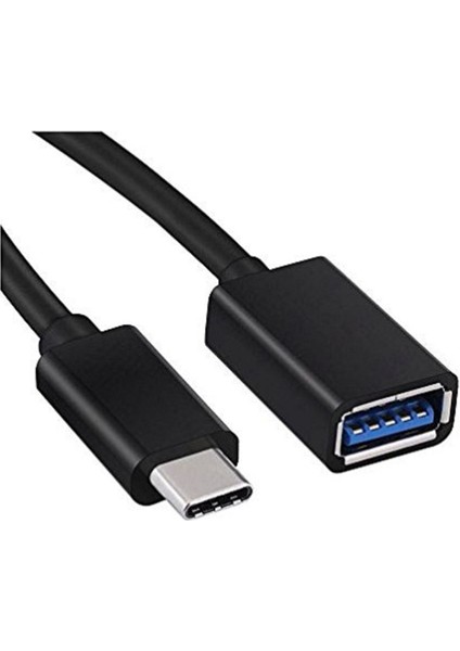 Type-C To USB 3.0 (Yüksek Hızlı 10GBPS) Veri Aktarımı Otg Çevirici Dönüştürücü Adaptör