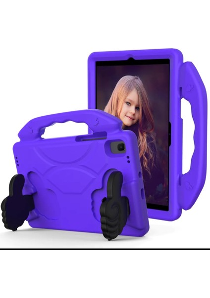 Samsung Galaxy Tab A7 T500 T505 T507 10.4 Inç Çocuk Kılıf Tutmalı Standlı Silikon Like Case fırsatları