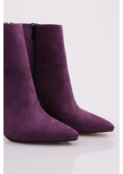 5711-424 Topuğu Taşli Kadin Kadeh Topuklu Bot fırsatları