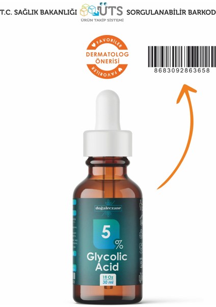 Glikolik Asit %5 fiyatları