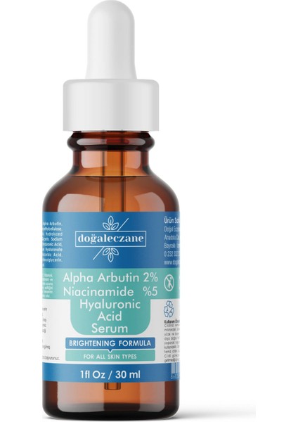 Alpha Arbutın 2% Hyaluronıc Acıd Nıacınamıde 5% Serum