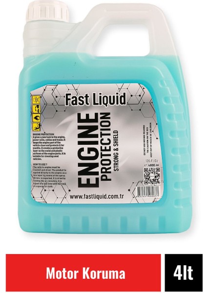 Fast Liquid Engıne Protectıon 4 Lt ( Motor Koruma Parlatma )