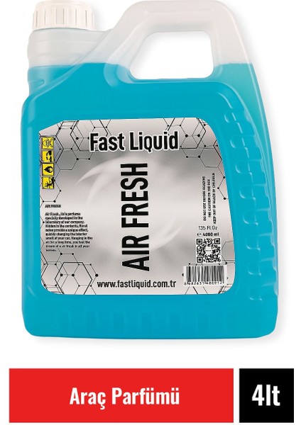 Fast Liquid Air Fresh 4 Lt Araç Parfümü