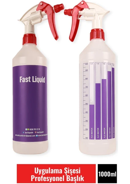 Fast Liquid Uygulama Şişesi Profesyonel Başlık