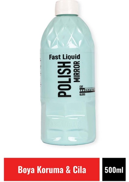 Fast Liquid Polısh Mırror 500 ml Boya Koruma & Cila