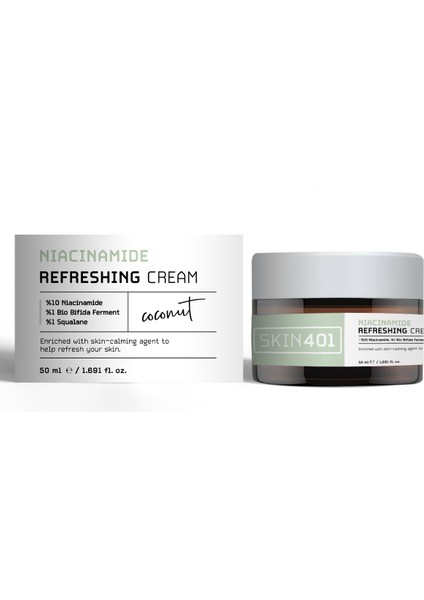 Niacinamide Canlandırıcı Ve Aydınlatıcı Krem 50ml