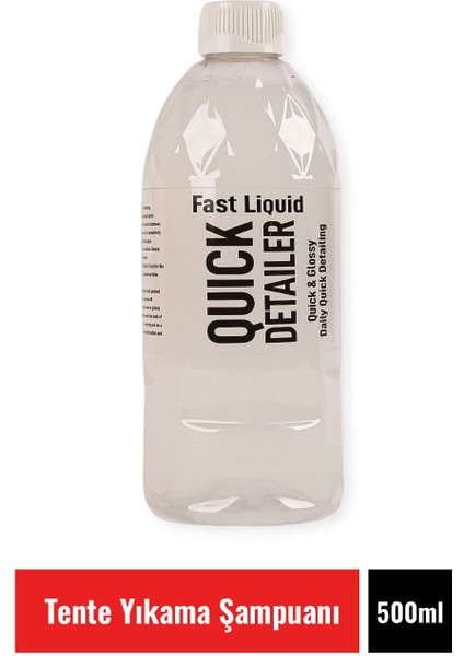 Fast Liquid Quıck Detaıler 500 ml Kaporta Hızlı Yüzey Temizleyici Günlük Kullanım