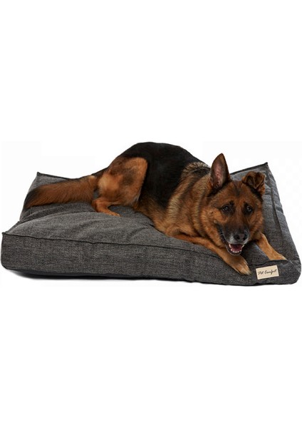 Lima Varius Gri Köpek Yatağı L 75X110CM