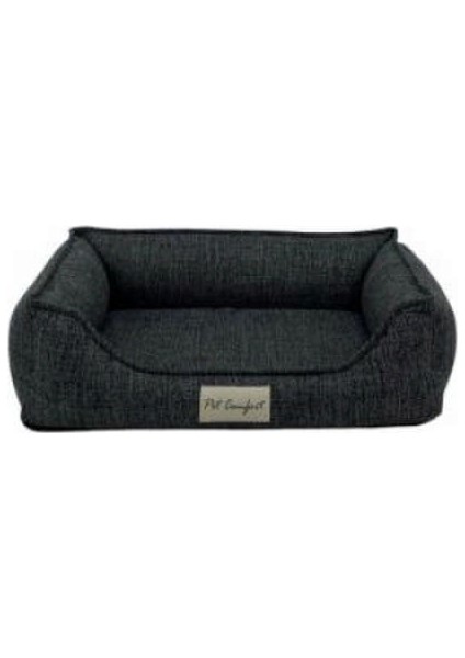 Delta Varius Koyu Gri Köpek Yatağı M 60X75CM