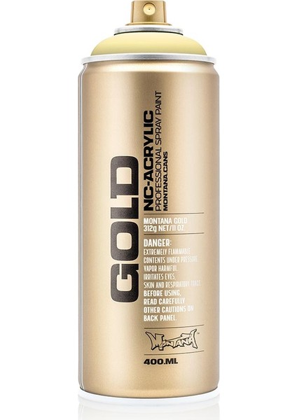 Montana Gold Akrilik Sprey Boya 400ML Vanilla 1000