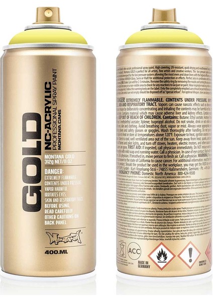 Montana Gold Akrilik Sprey Boya 400ML Butta 1100 modelleri