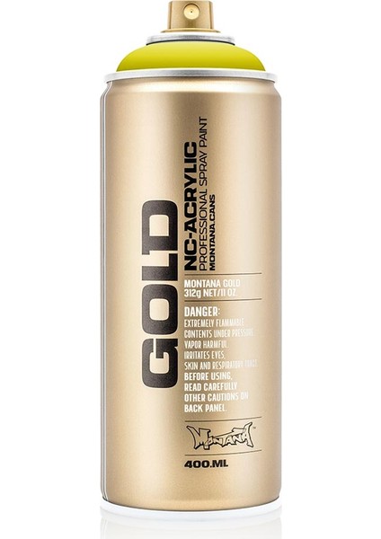 Montana Gold Akrilik Sprey Boya 400ML Banana Joe 1120