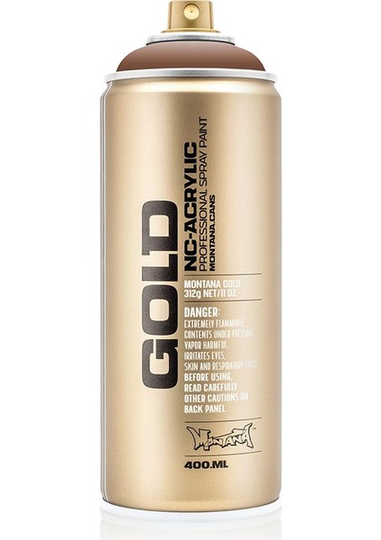 Montana Gold Akrilik Sprey Boya 400ML Hot Chocolate 1450