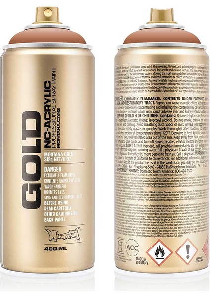 Montana Gold Akrilik Sprey Boya 400ML Nougat 8090 modelleri