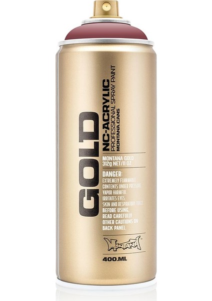 Montana Gold Akrilik Sprey Boya 400ML Lip 8170