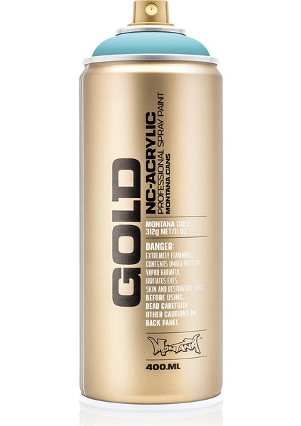 Montana Gold Akrilik Sprey Boya 400ML Shock Blue Light S5000