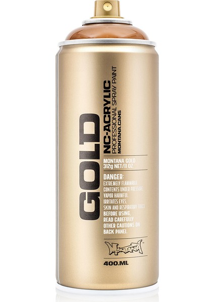 Montana Gold Akrilik Sprey Boya 400ML Transparent Hazelnut T8310