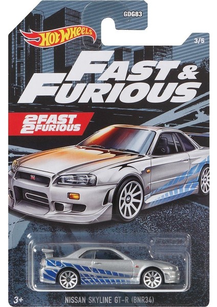 GYN28 Hot Wheels Fast & Furious Arabalar