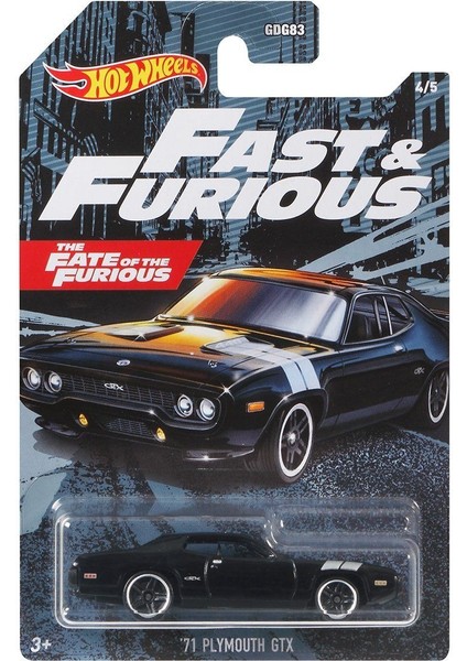 GYN28 Hot Wheels Fast & Furious Arabalar