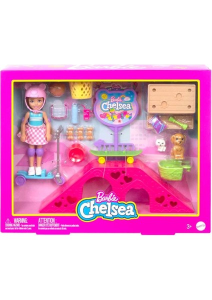 Barbie Chelsea Kaykay Parkı HJY35