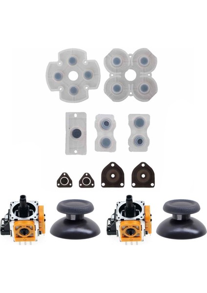 PS4 001 011 Analog Motor Topuz İç Lastik Tamir Seti Playstation 4 Kol Tamiri Yedek Parça fiyatları