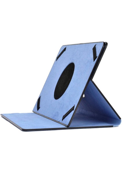 10 Inç Dönebilen Standlı Tablet Kılıf Pu Deri (10 Inç Tüm Tablet Kılıflarına Uyumlu)-Universal