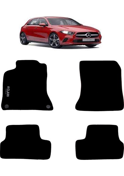 Mercedes A Serisi W177 2019 ve Sonrası Halı Paspas