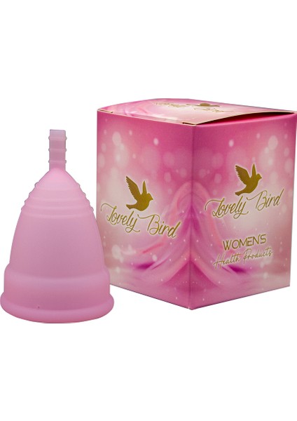 Lovelybird Menstural Cup Fda Onaylı Medikal Slikondan Yapılmış, Regl Kabı Large Beden
