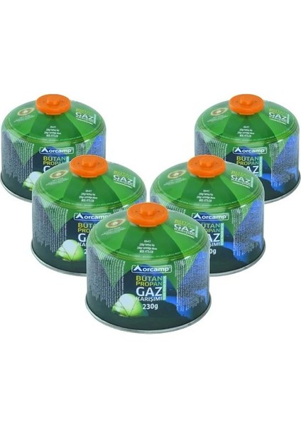 230 gr 5'li Gaz Kartuş Seti